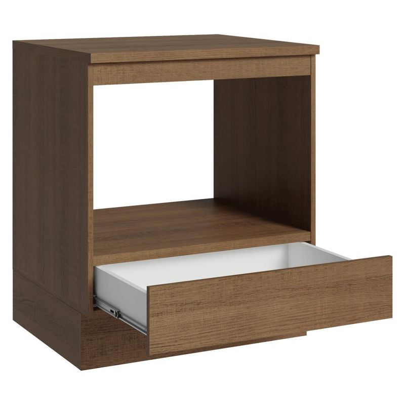 Balcão para forno/micro-ondas 70 cm 1 gaveta madesa