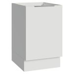 Balcão de cozinha 50cm 1 porta (sem tampo) b stella madesa