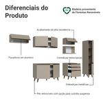 Armário de cozinha completa 300cm nice madesa 05