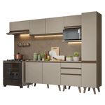 Armário de cozinha completa 300cm nice madesa 05