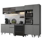 Armário de cozinha completa 300cm nice madesa 08