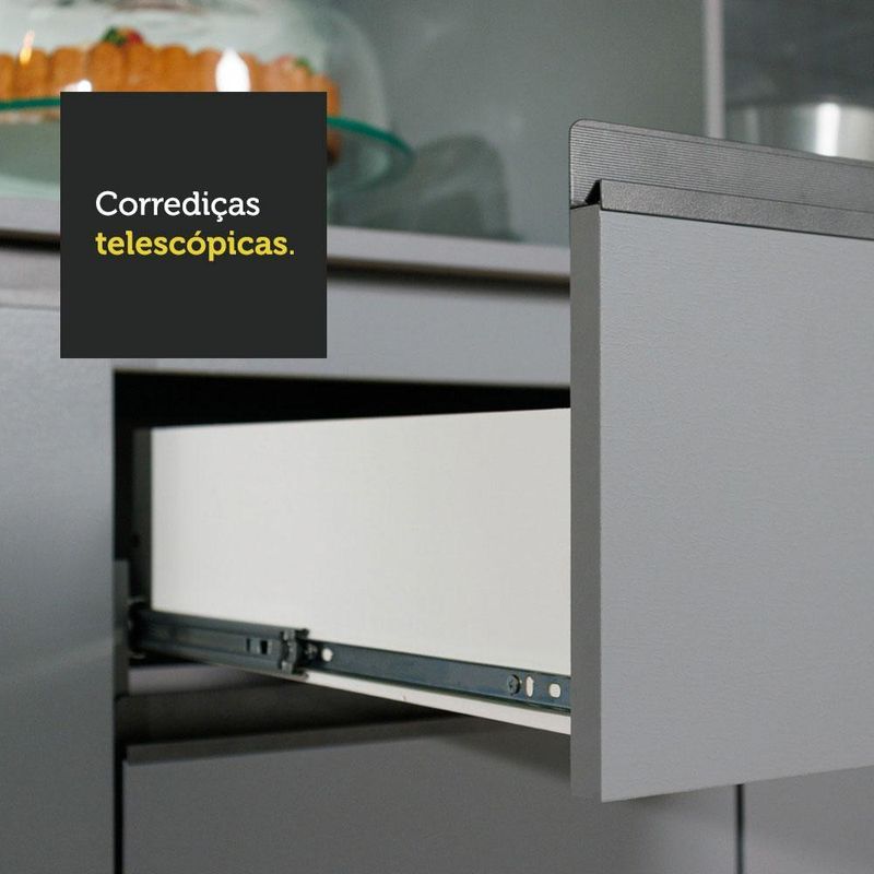 Armário de cozinha completa 300cm nice madesa 08