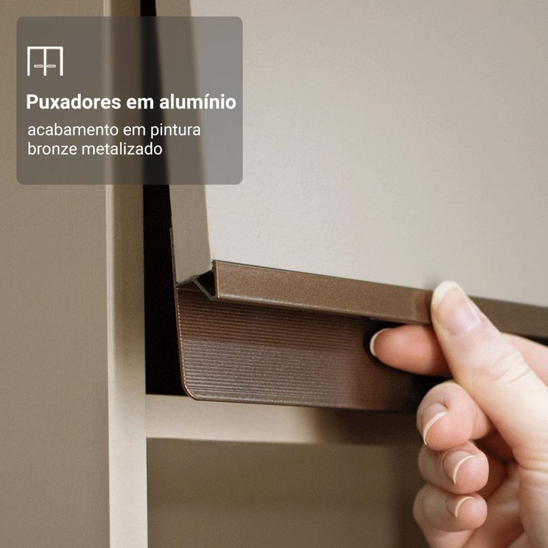 Armário de cozinha completa 280cm suspensa nice madesa 06