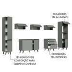 Armário de cozinha completa 280cm nice madesa 01