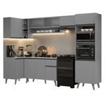 Armário de cozinha completa de canto 385cm nice madesa 03