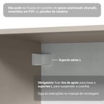 Armário de cozinha completa 240cm suspensa nice madesa 10
