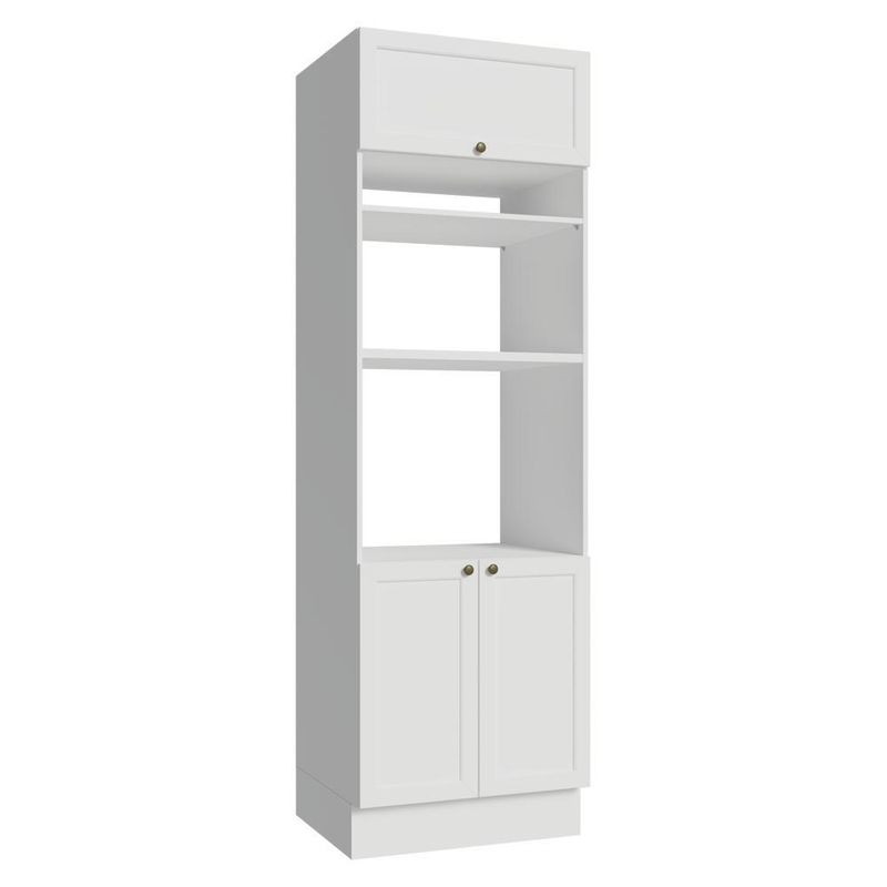 Torre quente 70 cm 3 portas branco vik madesa