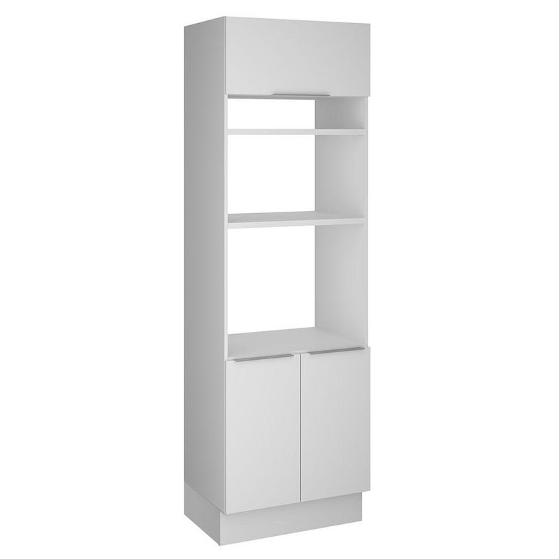 Torre quente madesa stella 70 cm 3 portas - branco