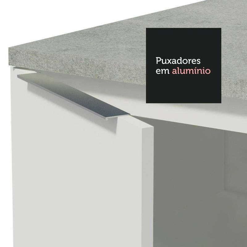 Torre quente madesa stella 70 cm 3 portas - branco