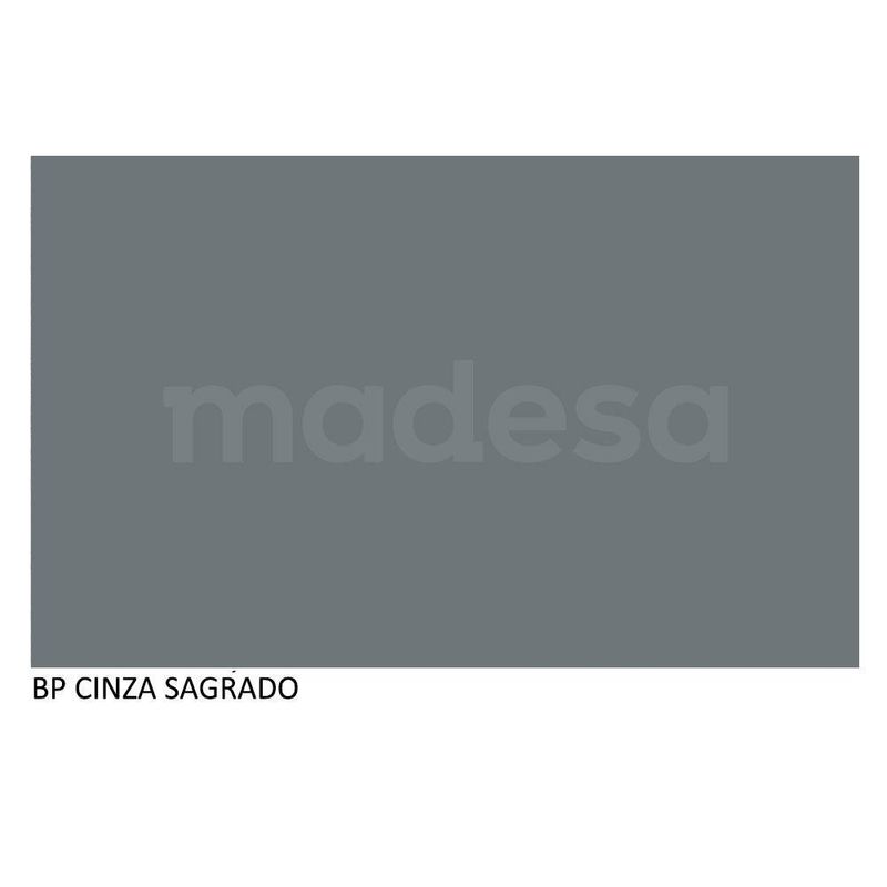 Rack para tv até 55 polegadas madesa oslo com 2 portas - cinza
