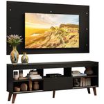 Rack com painel para tv até 65 polegadas com pés texas madesa
