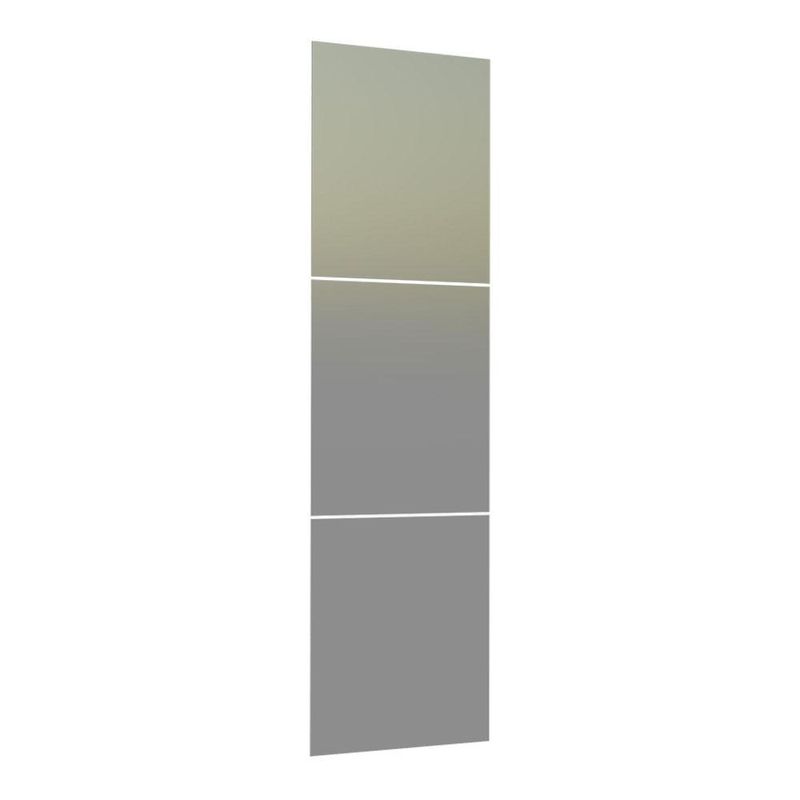Kit madesa com 3 espelhos de 60 x 49,5 cm para guarda-roupa