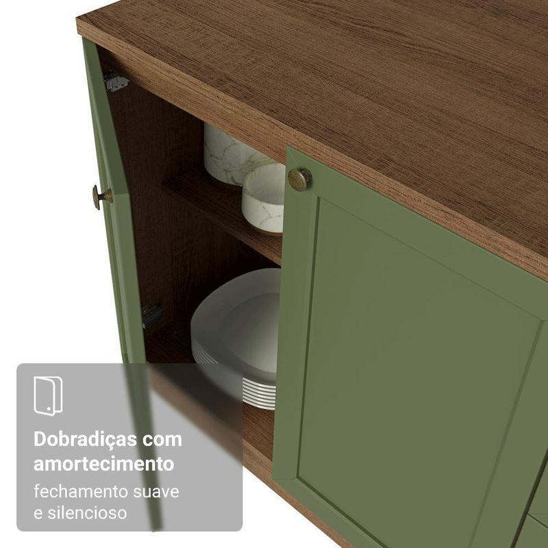 Paneleiro 60 cm 3 portas  vik madesa