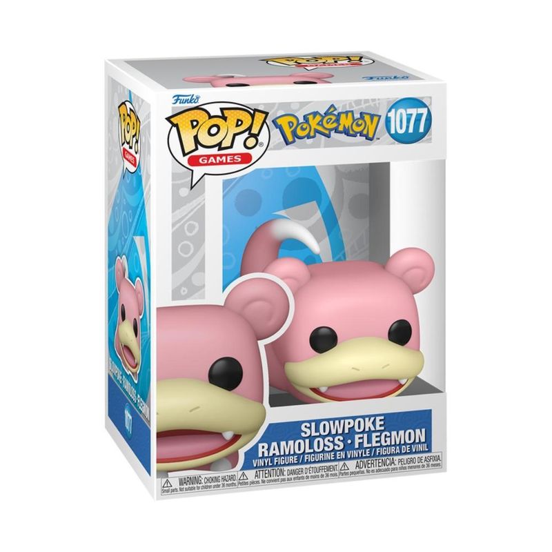 Boneco funko pop! pokémon - slowpoke