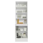 Kit balcão + cristaleira 60 cm smart 100% mdf madesa