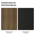 Kit balcão + cristaleira 70cm glamy madesa 01
