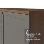 Kit com 2 balcões de cozinha 3 gavetas 4 portas (sem tampo e pia) vik madesa 01