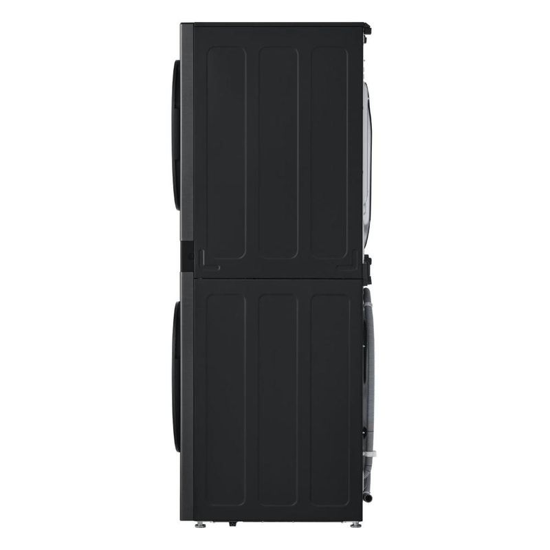Lavadora e secadora lg wk14bs6 washtower 14kg turbowash 360° ai thinq black inox
