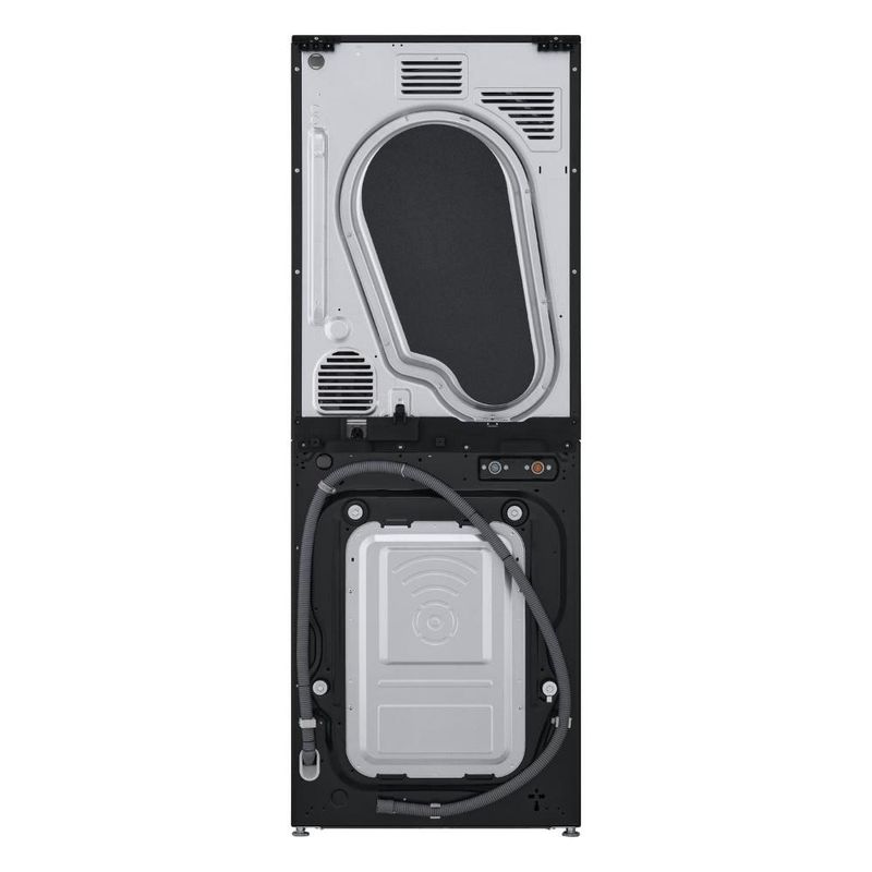 Lavadora e secadora lg wk14bs6 washtower 14kg turbowash 360° ai thinq black inox
