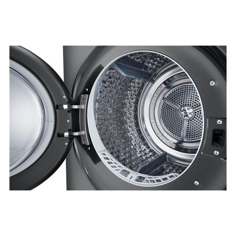 Lavadora e secadora lg wk14bs6 washtower 14kg turbowash 360° ai thinq black inox