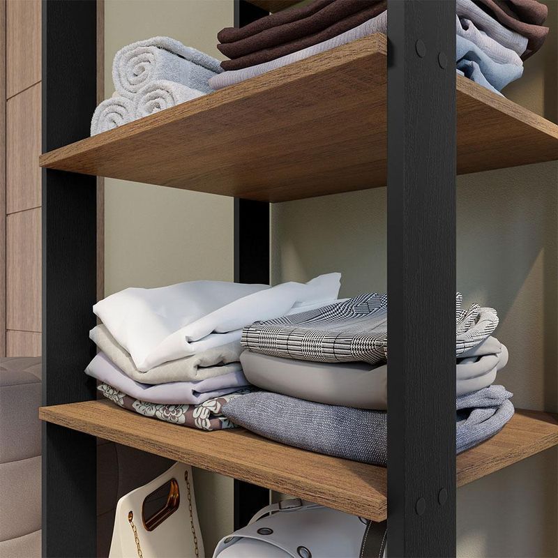 Guarda-roupa closet modulado valencia 59cm madesa