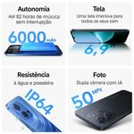 Smartphone Redmi 15C 4GB RAM 128GB (Negro Ocaso)