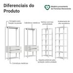 Guarda-roupa closet modulado 4 gavetas 258 cm valencia madesa 03