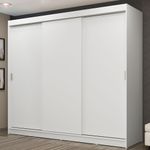 Guarda-roupa casal madesa kansas 3 portas de correr 3 gavetas