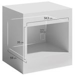 Forno Elétrico de Embutir Digital Mueller MFE50L 50L 1800W Preto 220V