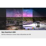 Smart tv samsung 55" 4k neo qled ultra qn55qn85fagxzd painel até 144hz ai dolby atmos controle por gestos preta titan