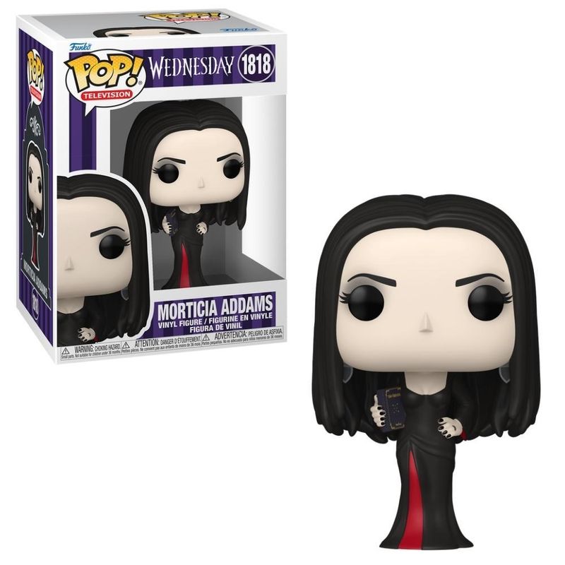 Boneco funko pop! netflix wandinha - morticia