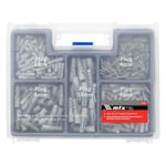 Jogo de brocas e bits misto 300 peças aço 40x vk6 aço carbono nitreto titânio mtx
