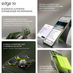 Smartphone motorola edge 70 67” 512gb 5g câmera dupla 50mp