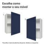 Armário aéreo 50cm 1 porta vik madesa b