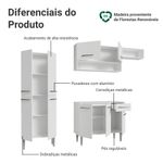 Armário de cozinha completa 229cm emilly madesa 18
