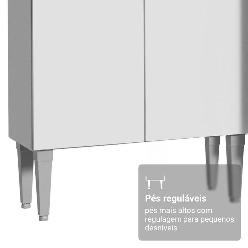 Armário de cozinha completa 229cm emilly madesa 18