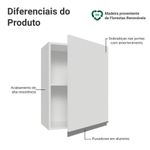 Armário aéreo 50cm 1 porta glamy madesa b