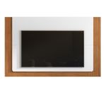 Painel Suspenso Roma 217cm Branco-cedro Para At?? 60? - Casa D Branco-cedro