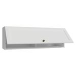 Arm??rio a??reo 100 cm 1 porta basculante branco vik madesa