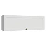 Arm??rio a??reo 100 cm 1 porta basculante branco vik madesa