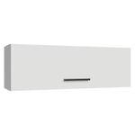 Arm??rio a??reo 100 cm 1 porta basculante branco agata madesa