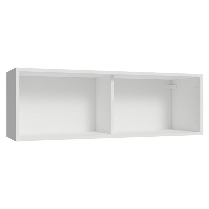 Arm??rio a??reo 100 cm 1 porta basculante branco agata madesa