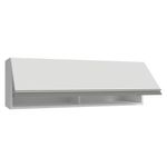 Arm??rio a??reo 100 cm 1 porta basculante branco glamy madesa