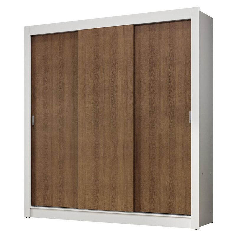 Guarda-roupa casal 3 portas de correr nobre madesa