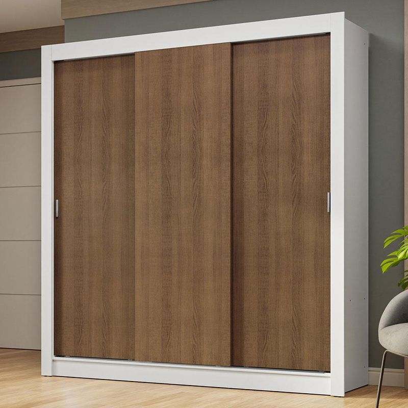Guarda-roupa casal 3 portas de correr nobre madesa