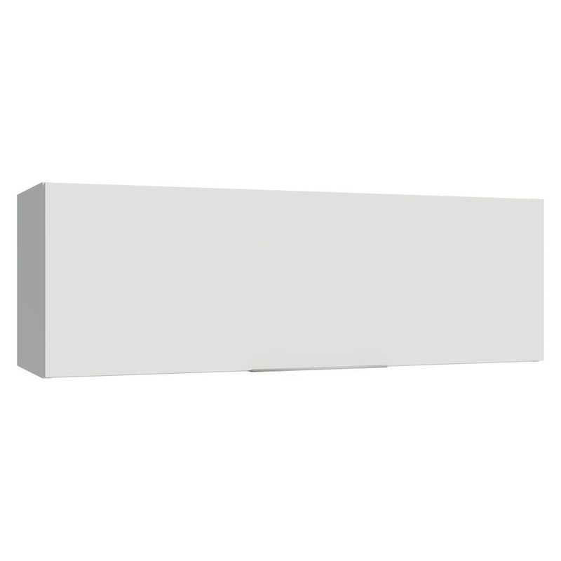 Arm??rio a??reo 100 cm 1 porta basculante branco stella madesa