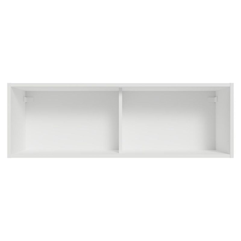Arm??rio a??reo 100 cm 1 porta basculante branco stella madesa