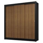 Guarda-roupa casal 3 portas de correr sublime madesa