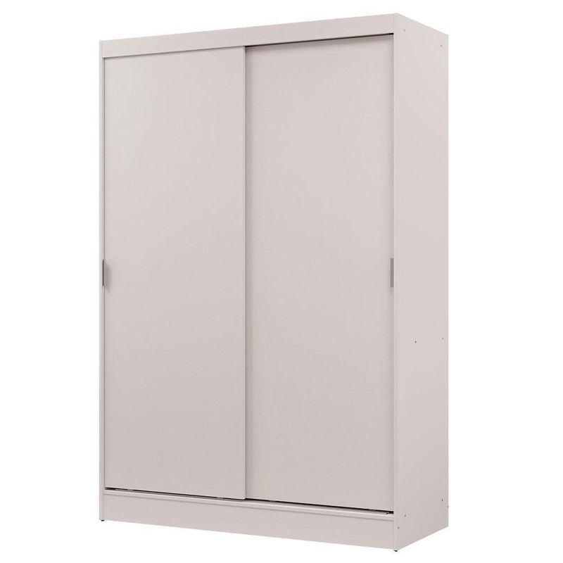 Guarda-roupa 2 portas de correr branco max madesa