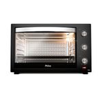 Forno El??trico de Bancada Philco PFE80A 80L 2800W com 4 Resist??ncias Preto 220V
